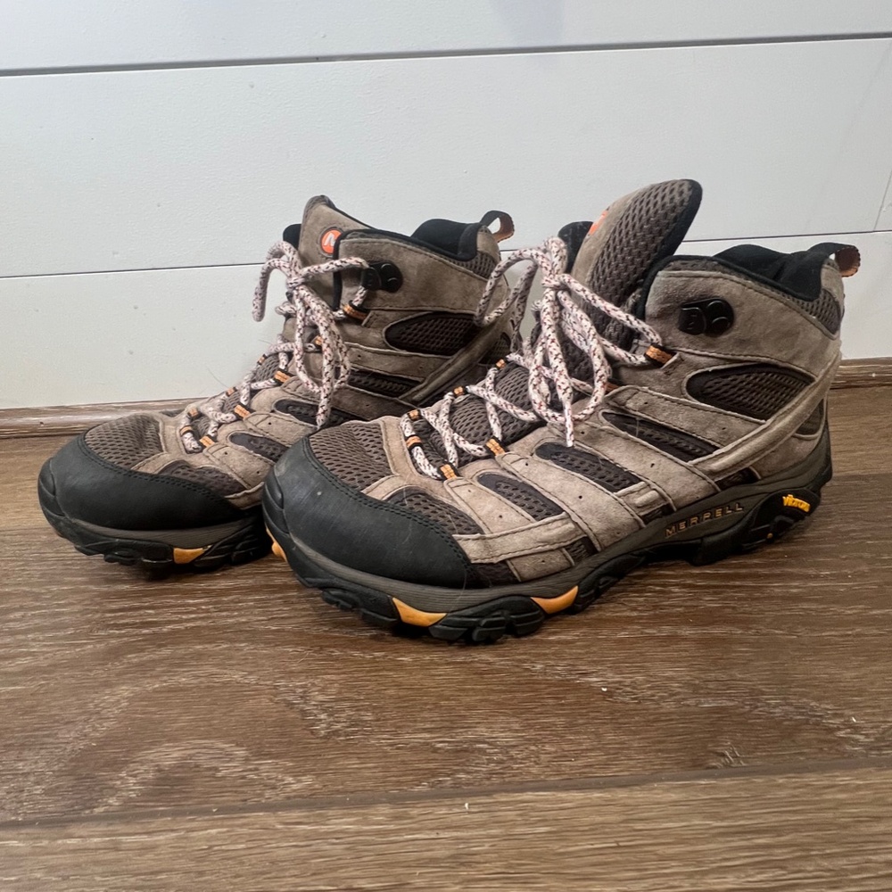 Merrell Men's Moab 2 Ventilator Mid Suede Hiking Boots Size 12 W [J06045W]